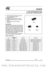 ST207EB datasheet pdf ST Microelectronics