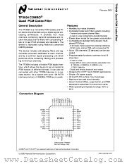 TP3094V datasheet pdf National Semiconductor