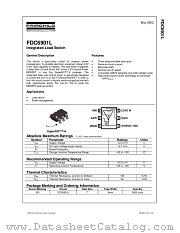 FDC6901L_Q datasheet pdf Fairchild Semiconductor