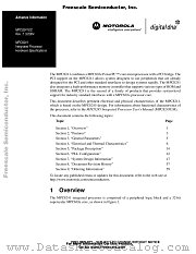 MPC8241 datasheet pdf Freescale (Motorola)