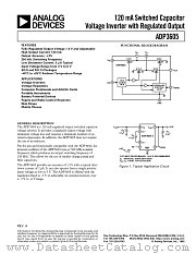 ADP3605ARU-REEL7 datasheet pdf Analog Devices