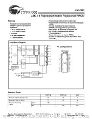 CY7C277-30PC datasheet pdf Cypress