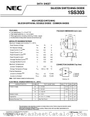 1SS303-T1 datasheet pdf NEC