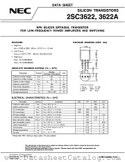 2SC3622-T/JD datasheet pdf NEC