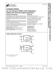 LP38692SD-1.8 datasheet pdf National Semiconductor