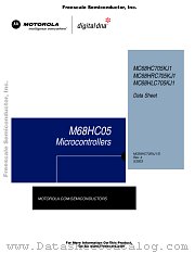 68HC705KJ1 datasheet pdf Freescale (Motorola)