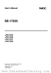 SE-17225 datasheet pdf NEC