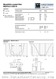 MQF45.0-1500/10 datasheet pdf Vectron