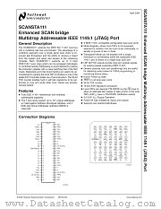 SCANSTA111MTX datasheet pdf National Semiconductor