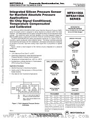 MPX4100 datasheet pdf Freescale (Motorola)
