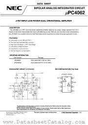 UPC4062G2-T2 datasheet pdf NEC