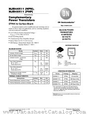 MJB44H11 datasheet pdf ON Semiconductor