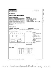 MM74C157 datasheet pdf Fairchild Semiconductor
