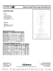 LO494TRO4-B0G datasheet pdf Marktech Optoelectronics