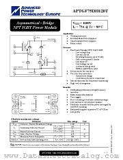 APTGF75DH120T datasheet pdf Advanced Power Technology