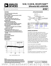 AD7687 datasheet pdf Analog Devices