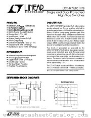 LTC1478 datasheet pdf Linear Technology