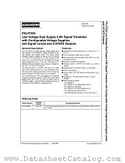 FXL4T245 datasheet pdf Fairchild Semiconductor