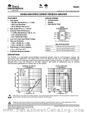 THS3001IDGNRG4 datasheet pdf Texas Instruments