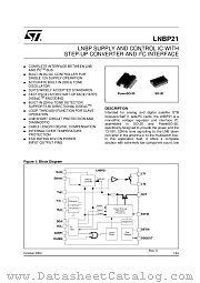 LNBP21 datasheet pdf ST Microelectronics