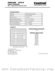 CP219 datasheet pdf Central Semiconductor