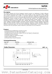 S6520 datasheet pdf AUK Corp