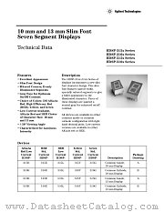 HDSP-515G-LM000 datasheet pdf Agilent (Hewlett-Packard)