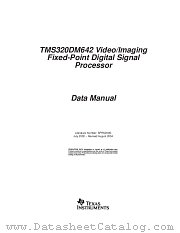 TMS320DM642GDK6E3 datasheet pdf Texas Instruments
