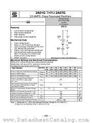 2A03G datasheet pdf Taiwan Semiconductor