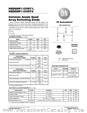 BAV70DXV6T1 datasheet pdf ON Semiconductor