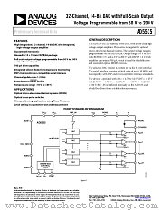AD5535 datasheet pdf Analog Devices