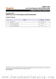 HYMD525G726A(L)S4M-L datasheet pdf Hynix Semiconductor