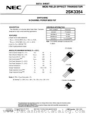 2SK3354-ZJ datasheet pdf NEC