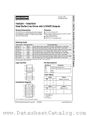 74ACT241SC datasheet pdf Fairchild Semiconductor