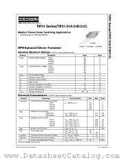 TIP31CTU datasheet pdf Fairchild Semiconductor