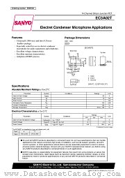 EC3A02T datasheet pdf SANYO