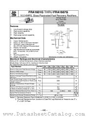 FRA1604G datasheet pdf Taiwan Semiconductor