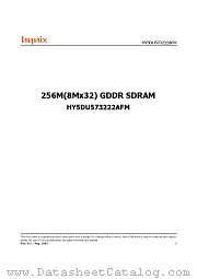 HY5DU573222AFM -4 datasheet pdf Hynix Semiconductor