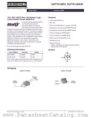 HUF76139S3ST_NL datasheet pdf Fairchild Semiconductor