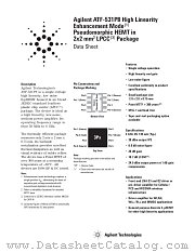 DEMO-ATF-5X1P8 datasheet pdf Agilent (Hewlett-Packard)