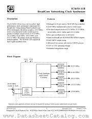 ICS650-11B datasheet pdf Texas Instruments