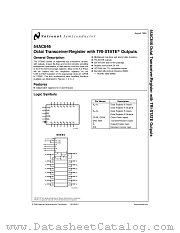 5962R89682013A(54AC646LMQB-RH) datasheet pdf National Semiconductor