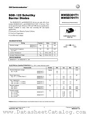 MMSD301 datasheet pdf ON Semiconductor