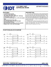 IDT74FCT163244APA8 datasheet pdf IDT