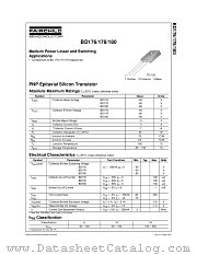 BD17610STU datasheet pdf Fairchild Semiconductor