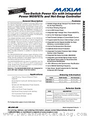 MAX5043 datasheet pdf MAXIM - Dallas Semiconductor