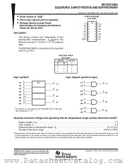 SN74AS1008ADR datasheet pdf Texas Instruments