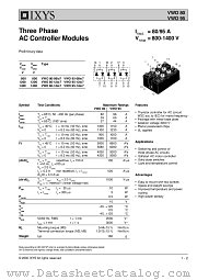 VWO80-12IO7 datasheet pdf IXYS