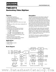 TMC2072KHC datasheet pdf Fairchild Semiconductor