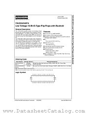 74VCXH16374MTDX datasheet pdf Fairchild Semiconductor